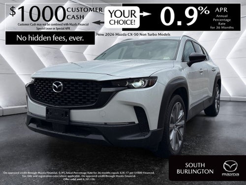 2026 Mazda Mazda CX-50 2.5 S Select AWD