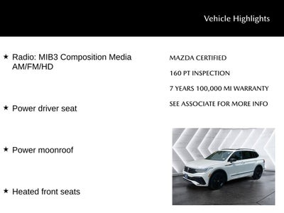 2023 Volkswagen Tiguan 2.0T SE R-Line Black