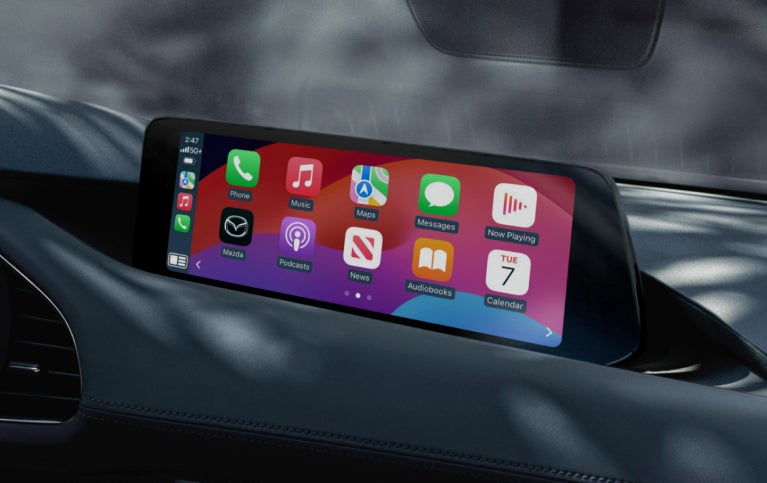 2025 Mazda 3 Sedan -Apple CarPlay Integration Feature | Montpelier Mazda in Berlin VT