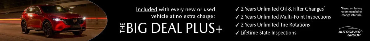 Big Deal + Maintenance Plan at Montpelier Mazda in Berlin VT