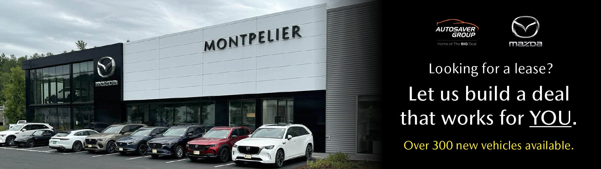 SHOP NEW MAZDA NEAR MONTPELIER, VT